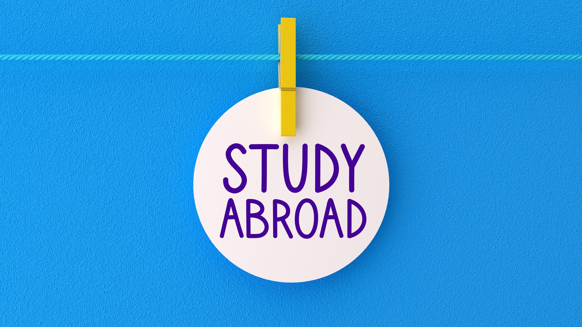 Study Abroad Education Concept